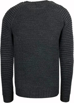 Ronde hals trui - maat XL Grijs