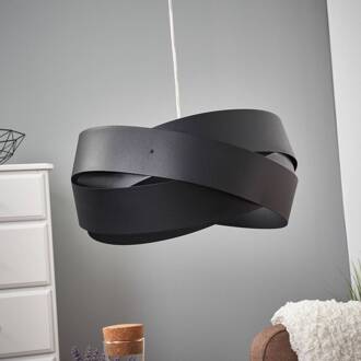 Ronde hanglamp Tornado zwart
