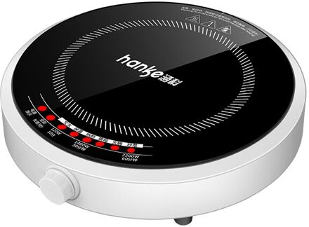 Ronde Inductie Fornuis Huishouden Kleine Multi-Functionele Pot Slaapzaal Mini Koken Noedels Een Energiebesparende Elektrische digitaal display