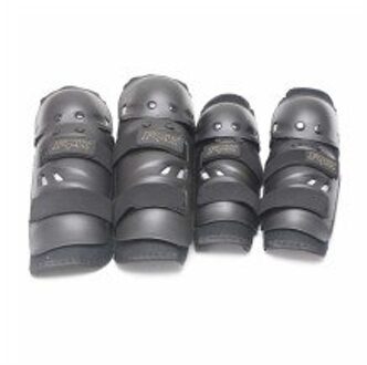 Ronde Kop Beschermende Gear Motor Pad Vier Stuk Kniebeschermers Off-Road Beschermende Kleding
