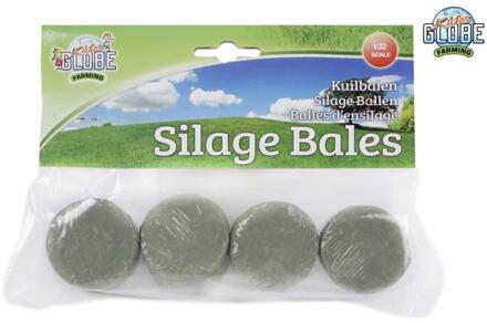 Ronde kuilvoerbalen set/4 1:32