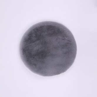 Ronde Kussen Verdikte Afneembare Wasbare Dressing Kruk Tatami Mat Erker Kussen Huishoudelijke Longhair Kussen grijs