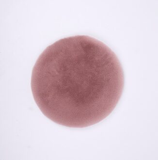 Ronde Kussen Verdikte Afneembare Wasbare Dressing Kruk Tatami Mat Erker Kussen Huishoudelijke Longhair Kussen paars