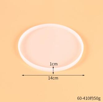 Ronde Lade Siliconen Gieten Epoxy Mallen Voor Diy Hars Lade Coaster Sieraden Bevindingen Gereedschap Uv Epoxy Mould Handgemaakte Craft Maken