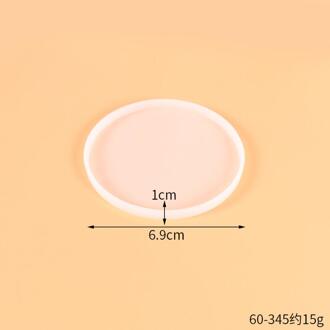 Ronde Lade Siliconen Gieten Epoxy Mallen Voor Diy Hars Lade Coaster Sieraden Bevindingen Gereedschap Uv Epoxy Mould Handgemaakte Craft Maken