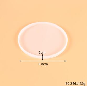 Ronde Lade Siliconen Gieten Epoxy Mallen Voor Diy Hars Lade Coaster Sieraden Bevindingen Gereedschap Uv Epoxy Mould Handgemaakte Craft Maken