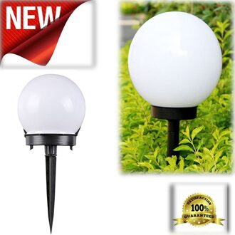 Ronde Led Solar Power Outdoor Garden Path Yard Bal Licht Lamp Gazon Road Patio Tuin Binnenplaats Gazon Road Grond Licht