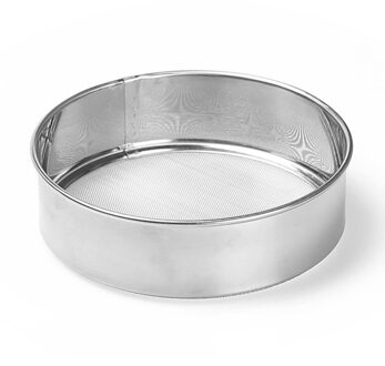 Ronde Meel Mesh Zifter Handheld Schifting Zeef Rvs Zeefje Pastry Icing Suiker Shaker Zeef Cup Bakken Tool