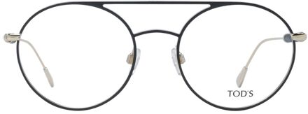 Ronde metalen monturen bril Zwart - One Size