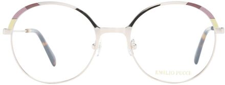 Ronde Metalen Zonnebril - maat Lichtgrijs