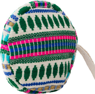 Ronde minitas Dames veelkleurig - One Size