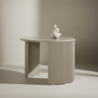 Ronde Salontafel 'Phallon' 60cm, kleur Beige - 60 cm