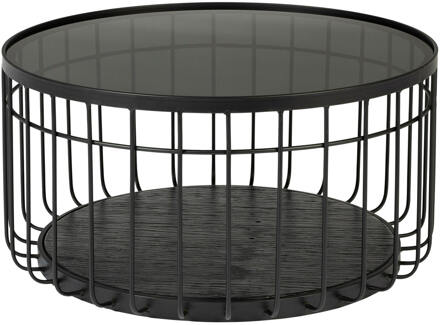 Ronde Salontafel 'Talles' Glas, 60cm - 60 cm