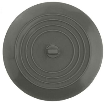 Ronde Siliconen Gootsteenzeefje Filter Water Stopper Afvoerputje Haar Bad Plug Badkamer Keuken Deodorant Stopper Reiniging Te Grijs