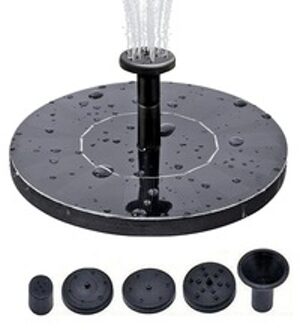 Ronde Solar Fontein Drijvende Fontein Fontaine Voor Tuindecoratie Solar Fontein Zwembad Vijver Waterval