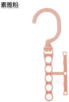 Ronde Spiraal Dekbed Lakens Hanger Roestvrij Staal Roterende Droogrek Bespaar Ruimte Deken Hanger Outdoor Thuis Balkon Hanger Roze