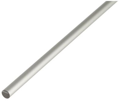 Ronde Stang Aluminium Zilverkleurig Geëloxeerd Diameter 6,0mm 2m