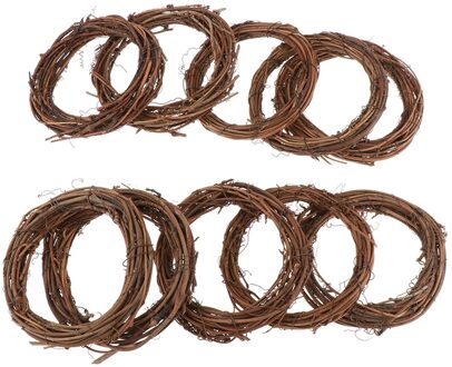 Ronde/Star/Hart Grapevine Krans-Takjes Wijnstok Krans Craft Sets-Natuurlijke stars