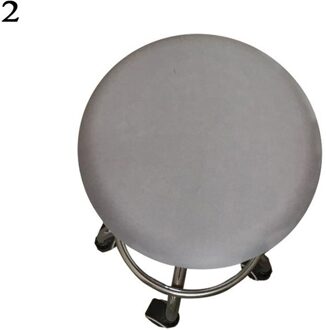 Ronde Stoel Cover Spandex Bar Kruk Cover Elastische Stoelhoezen Thuis Stoel Eenvoudige Stretch Stoel Cover Bloemen Gedrukt Mode 2