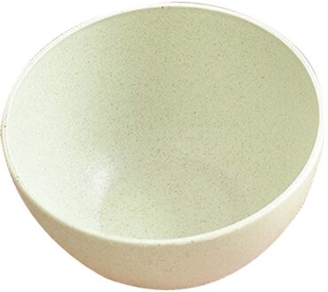 Ronde Tarwe Stro Kinderen Rijst Noodle Slakom Voedsel Container Huishoudelijke Servies nordic groen
