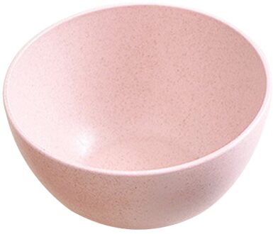 Ronde Tarwe Stro Kinderen Rijst Noodle Slakom Voedsel Container Huishoudelijke Servies nordic poeder