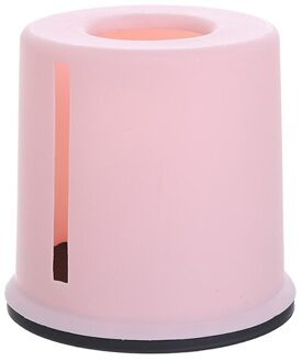 Ronde Tissue Doos Keuken Papieren Handdoek Servet Dozen Badkamer Toilet Paper Roll Holder Plastic Desktop Opbergdoos roze