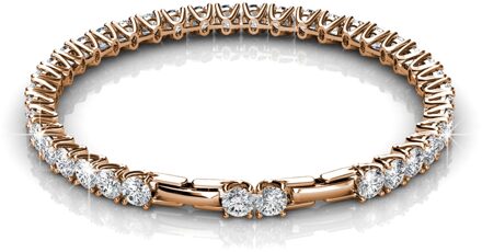 Ronde Venus Sets - Roségoud en Kristal - One Size