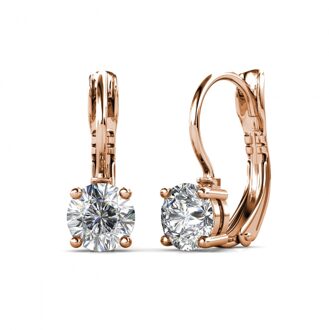 Ronde Vernice Sets - Oostenrijks kristal Wit en roségoud - One Size