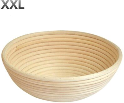 Ronde Vormige Deeg Proofing Mand Rotan Banneton Brotform Brood Gisting Manden Kom Bakken Keuken Gereedschap 30x8CM