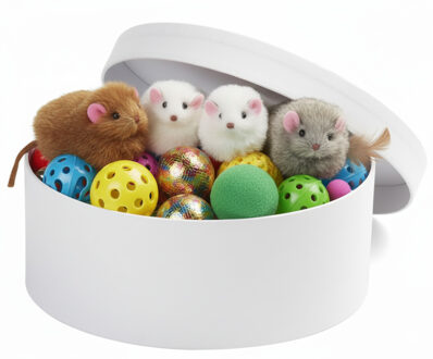 Ronde witte hobby knutsel doos - dozen van karton - 14.5 x 5.5 cm - Hoedendoos - cadeauverpakking