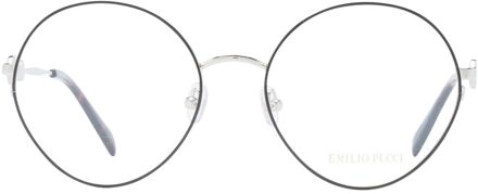 Ronde Zonnebril met Metalen Montuur - maat Lichtgrijs