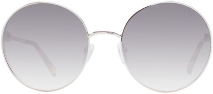 Ronde Zonnebril Met Verlooplenzen - maat Zilver