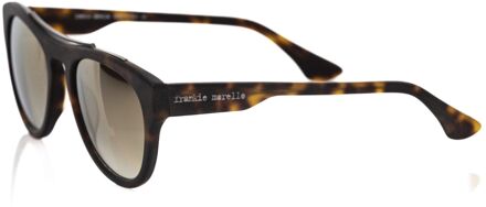 Ronde Zonnebril Model Fr22131 Bruin