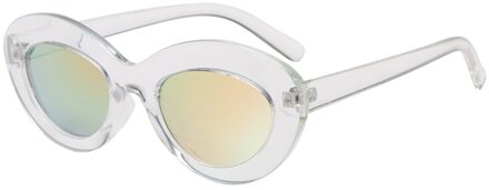 Ronde Zonnebril Vrouwen Luxe Man/Vrouwen Cat Eye Zonnebril Klassieke Vintage UV400 Outdoor Oculos De Sol