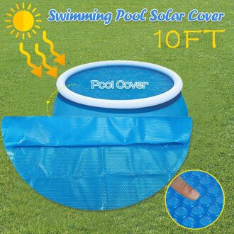Ronde Zwembad Cover Protector 10ft Voet Boven Grond Blauw Bescherming Zwembad Cover De Zwembad Cover #30