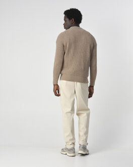 Rondell crew-neck sweater - maat XXXL Taupe