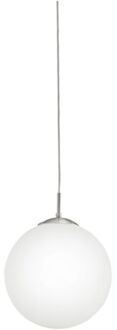 Rondo Hanglamp - E27 - Ø 30 cm - Grijs/Wit