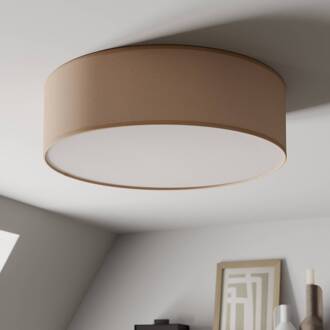 Rondo plafondlamp, beige, metaal, Ø 45 cm, E27