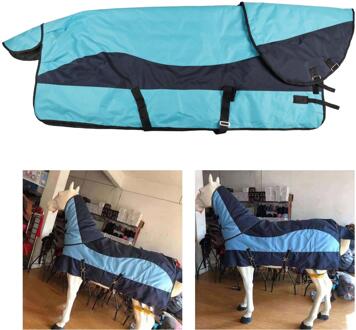 Rondom 6000D, 350 G Paard Opkomst Dekens Voor Paard-Waterdicht, ademend En Perfect Voor Ijskoude Winter blauw