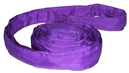 Rondstrop | 1T | Werklengte 1 m | Omtrek 2 m | Paars - 25100102