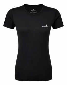 Ronhill Core Hardloopshirt Dames zwart - XS,L