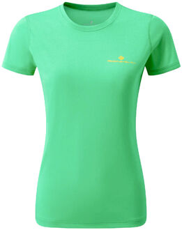 Ronhill Core Laufshirt Dames groen - XS