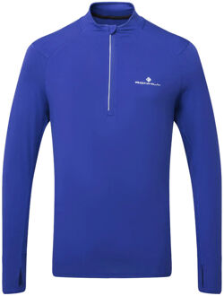 Ronhill Core Thermal 1/2 Zip Hardloopshirt Heren blauw - S,M,XL