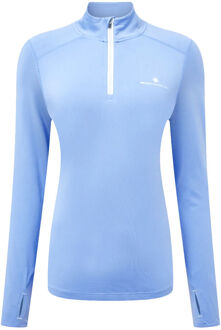 Ronhill Life Practive Half-Zip Laufshirt Dames lichtblauw - M,XL
