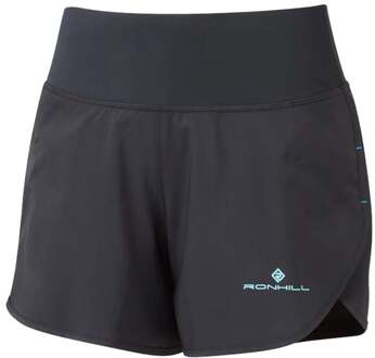 Ronhill Tech 4.5in Hardloopshorts Dames-Zwart - XS