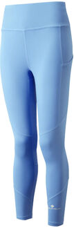 Ronhill Tech Crop Hardlooplegging Dames-Lichtblauw - S