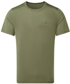 Ronhill Tech Hardloopshirt Heren groen - S,M,L
