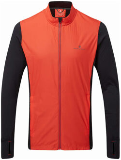Ronhill Tech Hyperchill Hardloopjas Heren-Oranje,Zwart - S