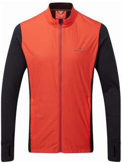 Ronhill Tech Hyperchill Hardloopjas Heren-Oranje,Zwart - S