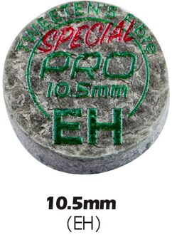 Ronnie O'sullivan Elanden-Pro Biljart Signalen Snooker Cue 10Mm 11Mm Tip Midden Hard Hardheid Tips Een Stuks billiad Accessoires Goedkope 10.5mm-EH